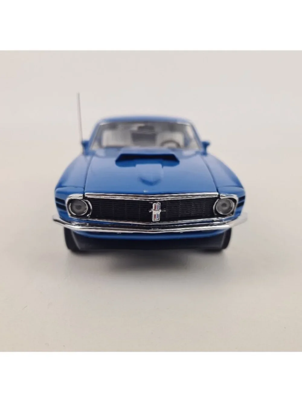 Franklin Mint Precision 1970 Ford Boss 429 Mustang Blue 1:24 DieCast B11WH07